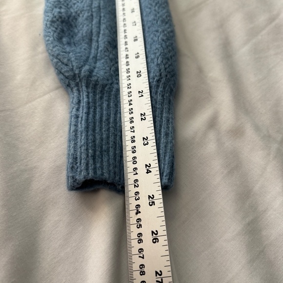JOIE Women's Long Sleeve Soft Knit Wool Blend Sweater Powder Blue Size Small‎ - Picture 8 of 11